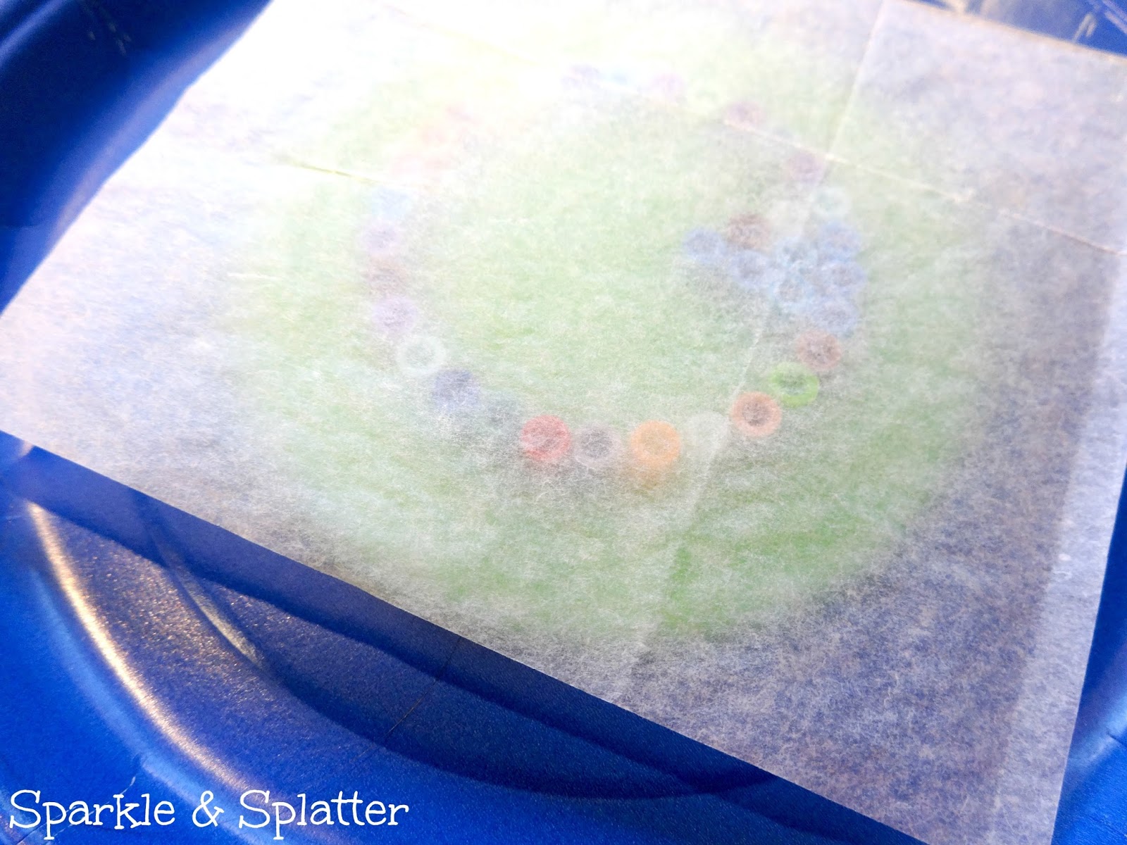 Sparkle and Splatter How To Iron Perler Beads
