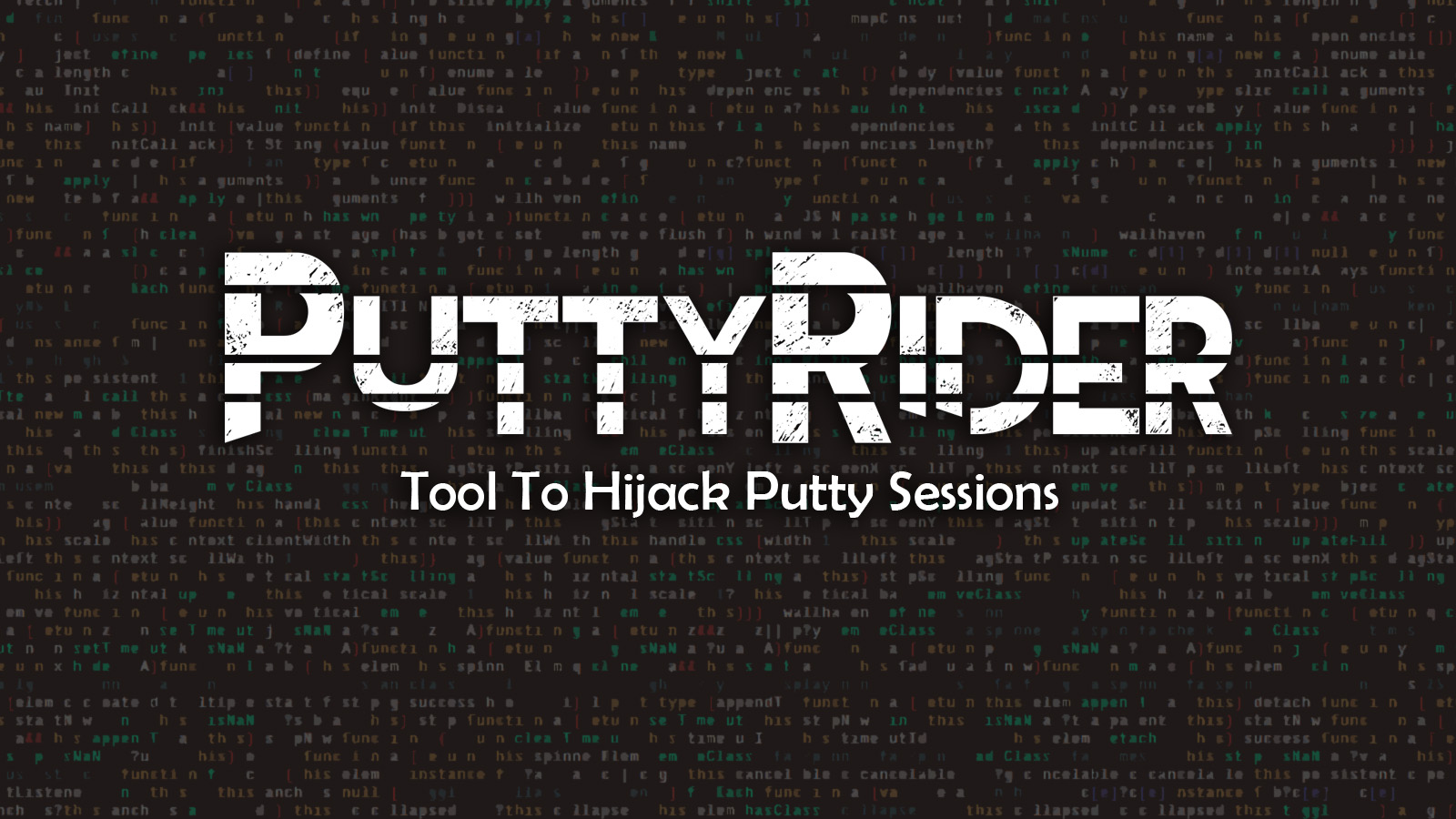 PuttyRider - Tool To Hijack Putty Sessions