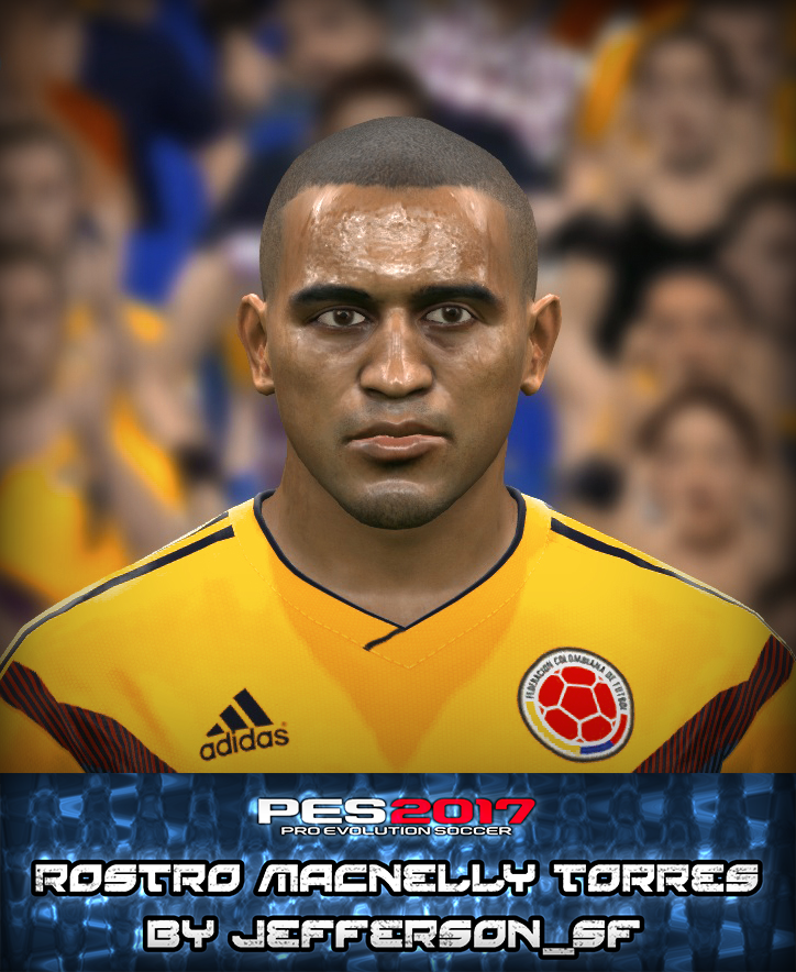 pes-modif: PES 2017 Macnelly Torres Face by FaceEditor Jefferson_SF