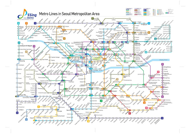 [Giao thông] Tàu điện ngầm ở Seoul!