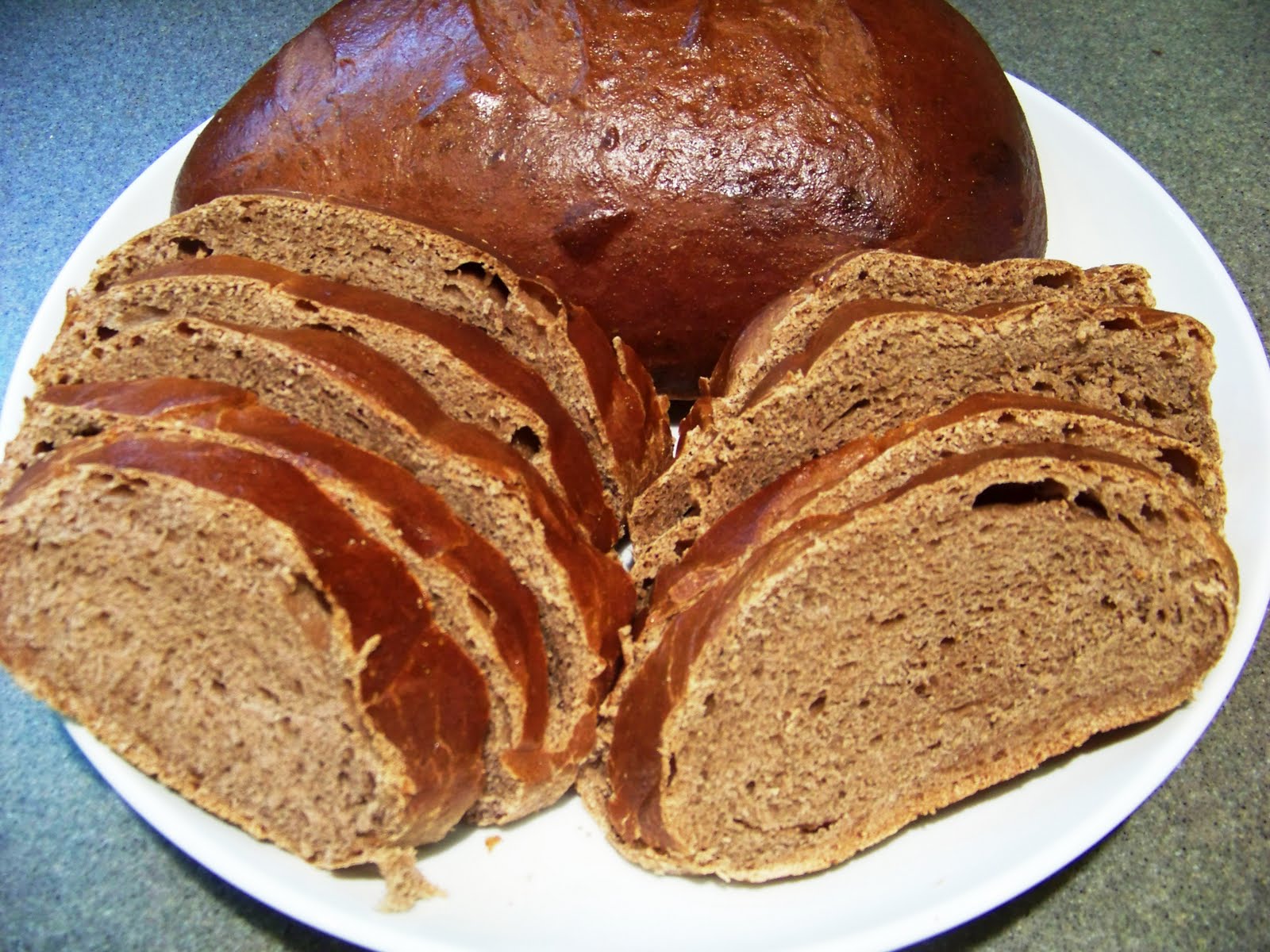 Domestically Inept Homemade Black Bread
