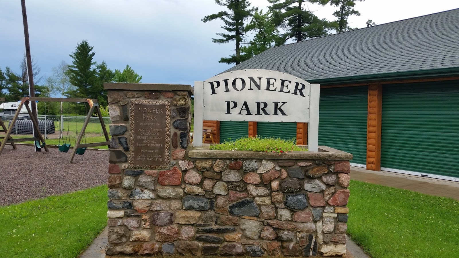 Technically Homeless Campground Review Pioneer Park Ogema, WI
