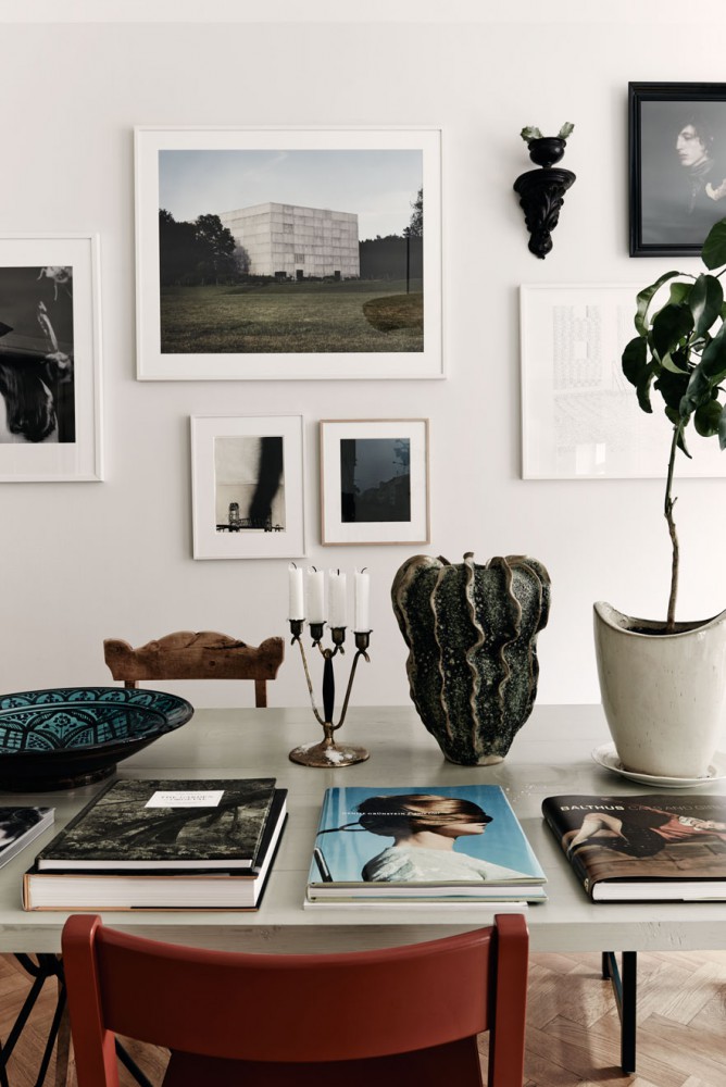 Inspiración decoración. Una casa ecléctica en Suecia