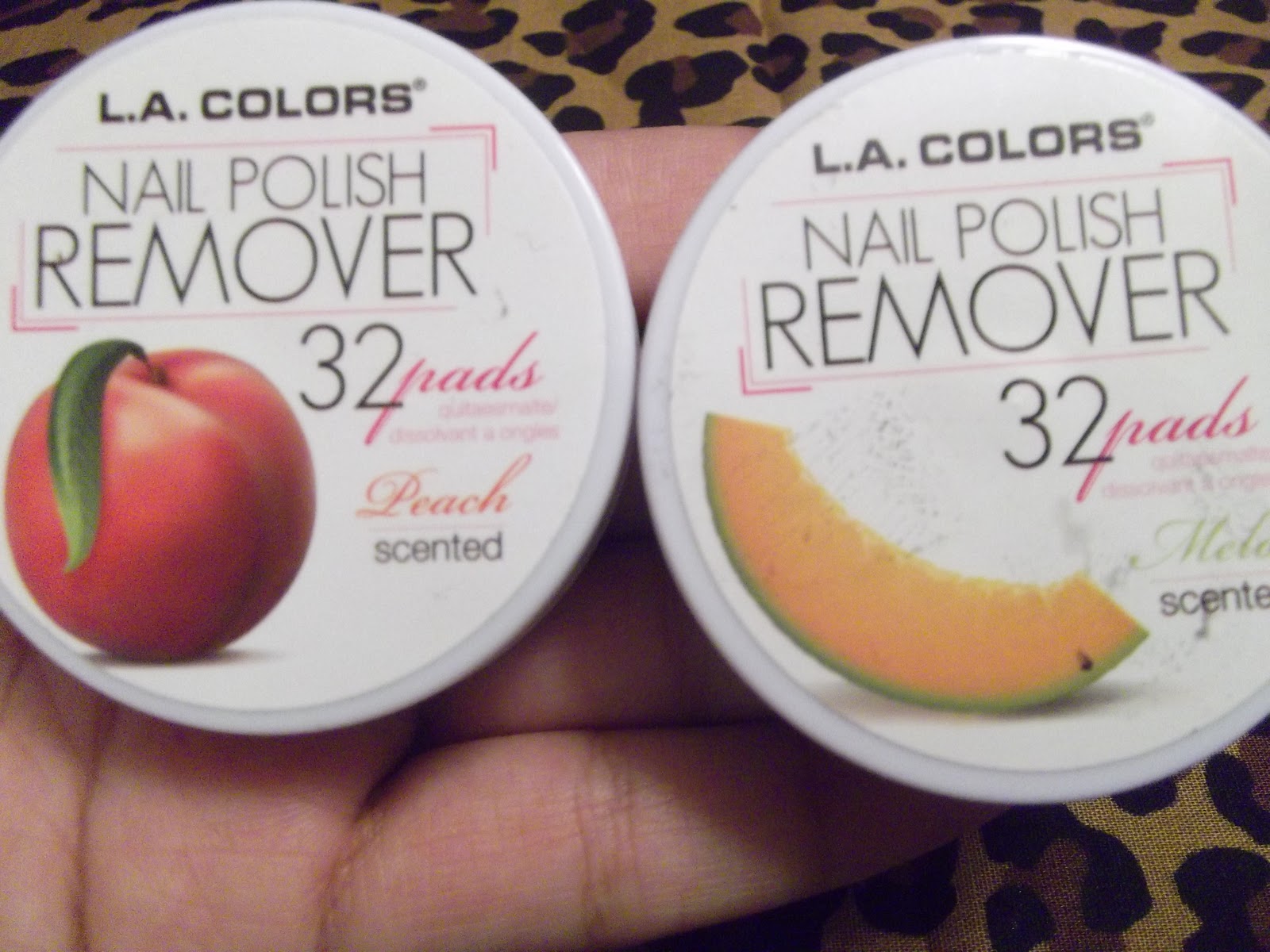 Nail Polish Addict LA Colors Scented Nail Polish Remover Pads
