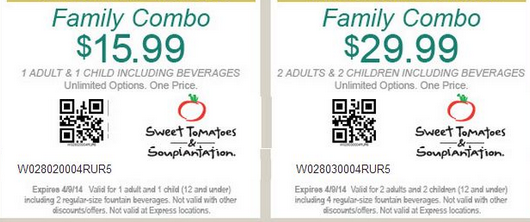 Sweet Tomatoes Printable Coupons October 2014 - Printable ...