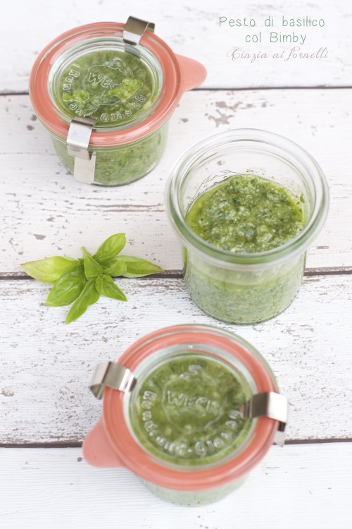 Pesto al basilico col Bimby