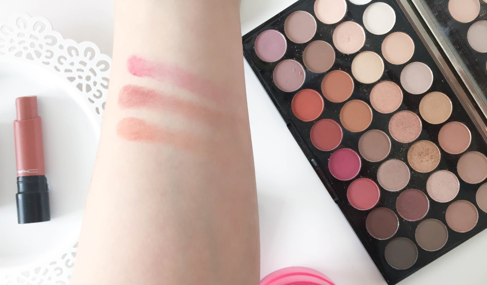Makeup Revolution Flawless 3 Palette Swatches