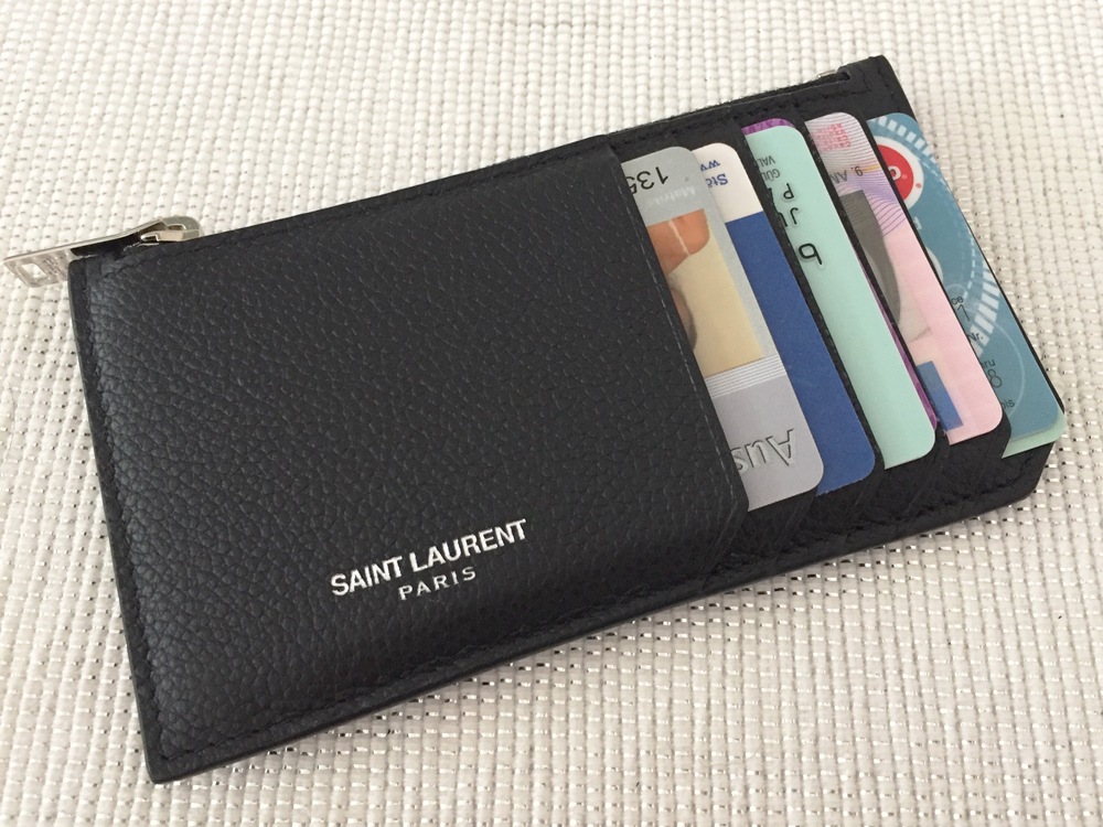 Ysl card holder review  Ysl card holder, Luxury wallet, Ysl wallet