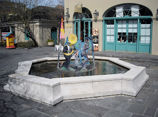 The Jazz Fountain aka Satchmo's Fountain New Orleans LA