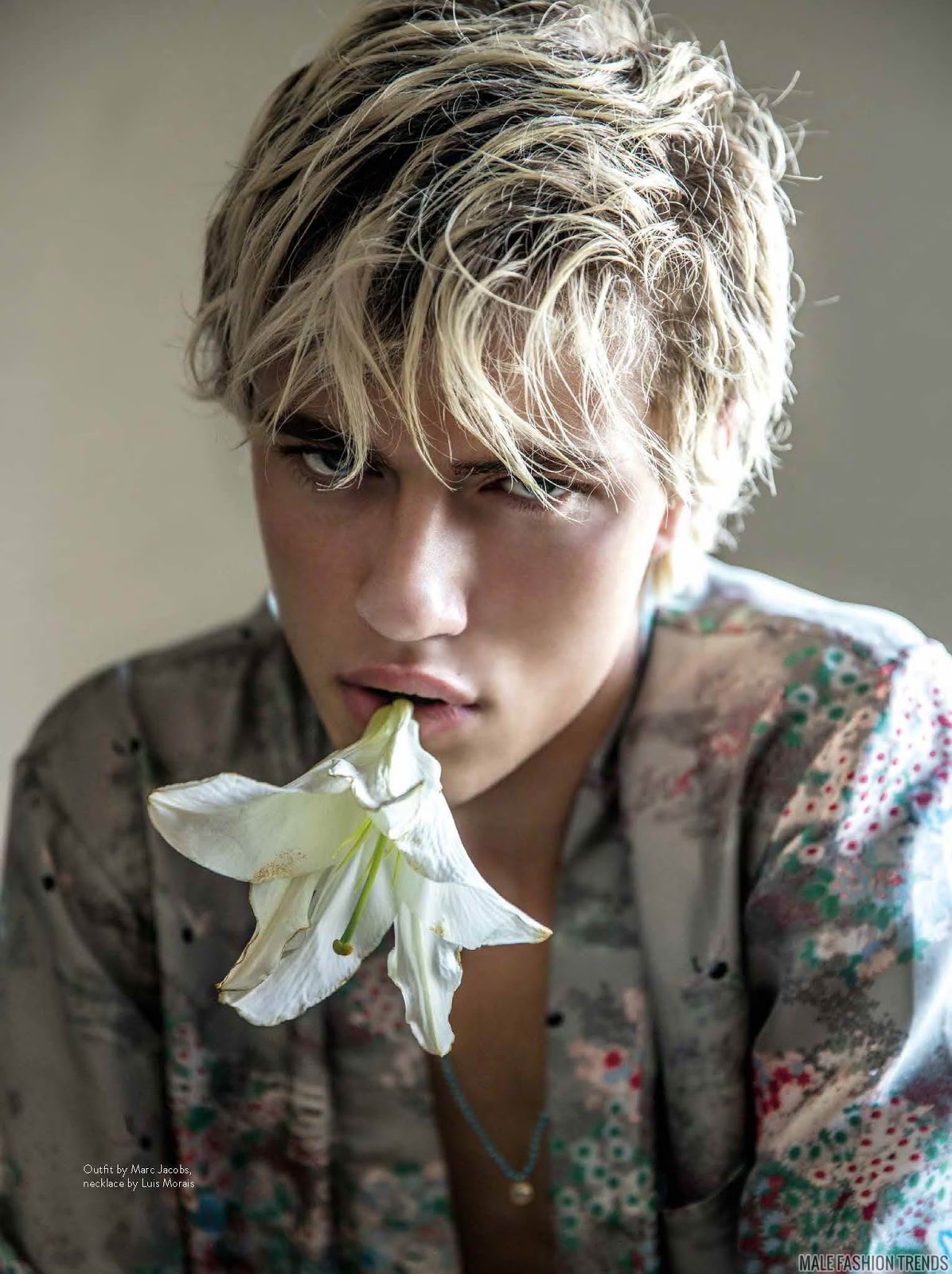 Exclusiva: Lucky Blue smith para DA MAN Magazine Spring/summer 2016 por ...