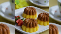Resep Cake Kukus Labu Kuning Lapis Cokelat