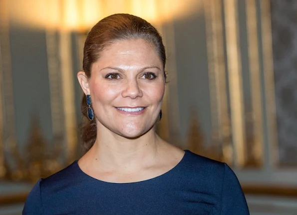 King Carl Gustaf and Crown Princess Victoria of Sweden received the Tunisian National Dialogue Quartet who was awarded the 2015 Nobel Peace Prize