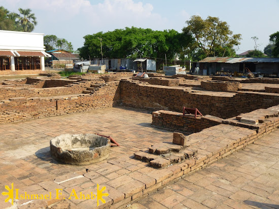 Ruins of Portuguese Village in Ayutthaya Historical Park
