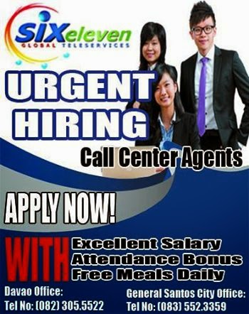 Job vacancies in davao city may 20