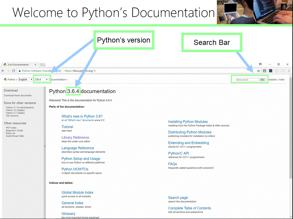 How to read Python's Documentation: BEHIND THE SCENES!