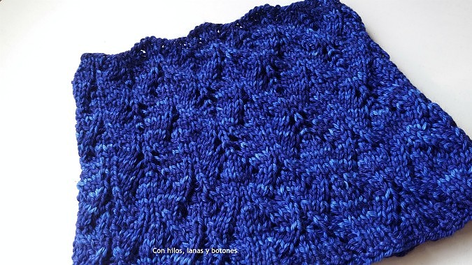 Con hilos, lanas y botones: Amphora Cowl