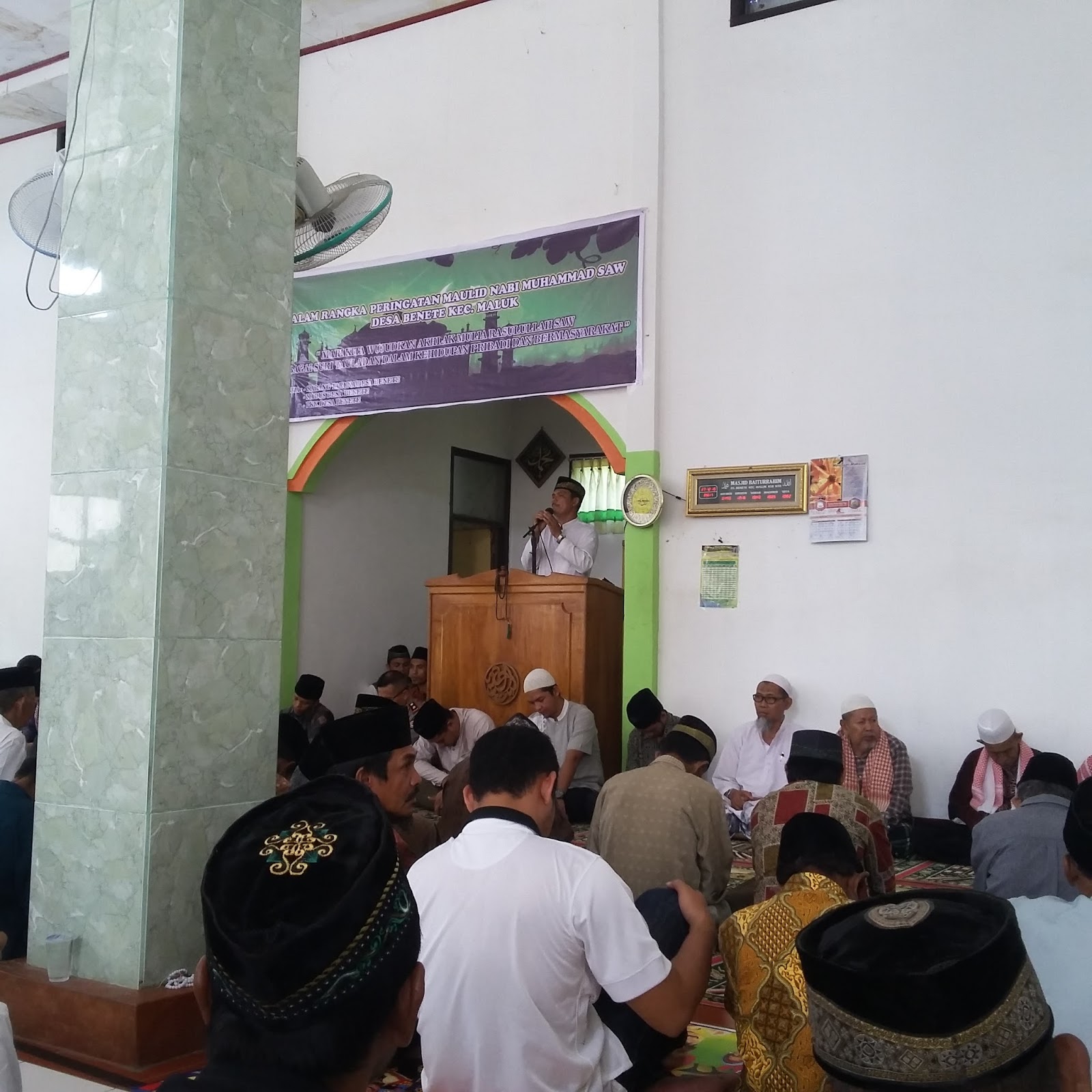 Desa Menggelar Acara Maulid Nabi