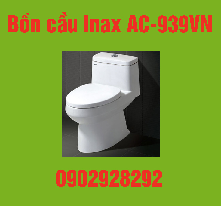 Bồn cầu Inax ac-939vn : giá, đặc điểm, địa chỉ Bồn cầu Inax ac-939vn : giá, đặc điểm, địa chỉ