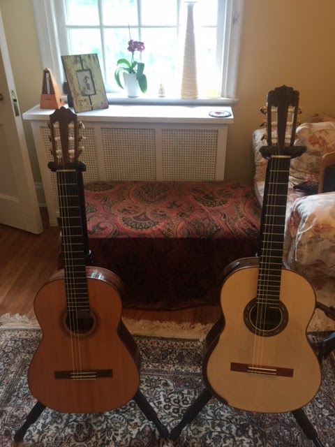 Learning classical guitar: my journey: My Marcus Dominelli guitar