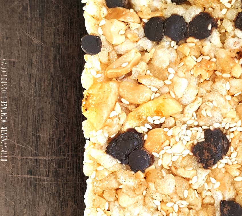 receta barrita cereal sin gluten