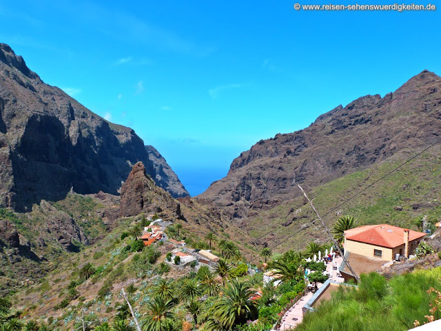 Masca und Mascaschlucht auf Teneriffa Ausflüge nach Masca auf Teneriffa in die Mascaschlucht
