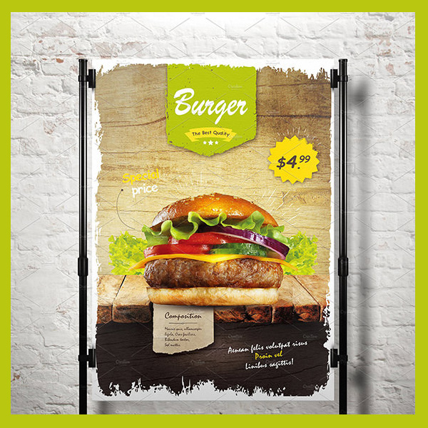 restaurant flyer template