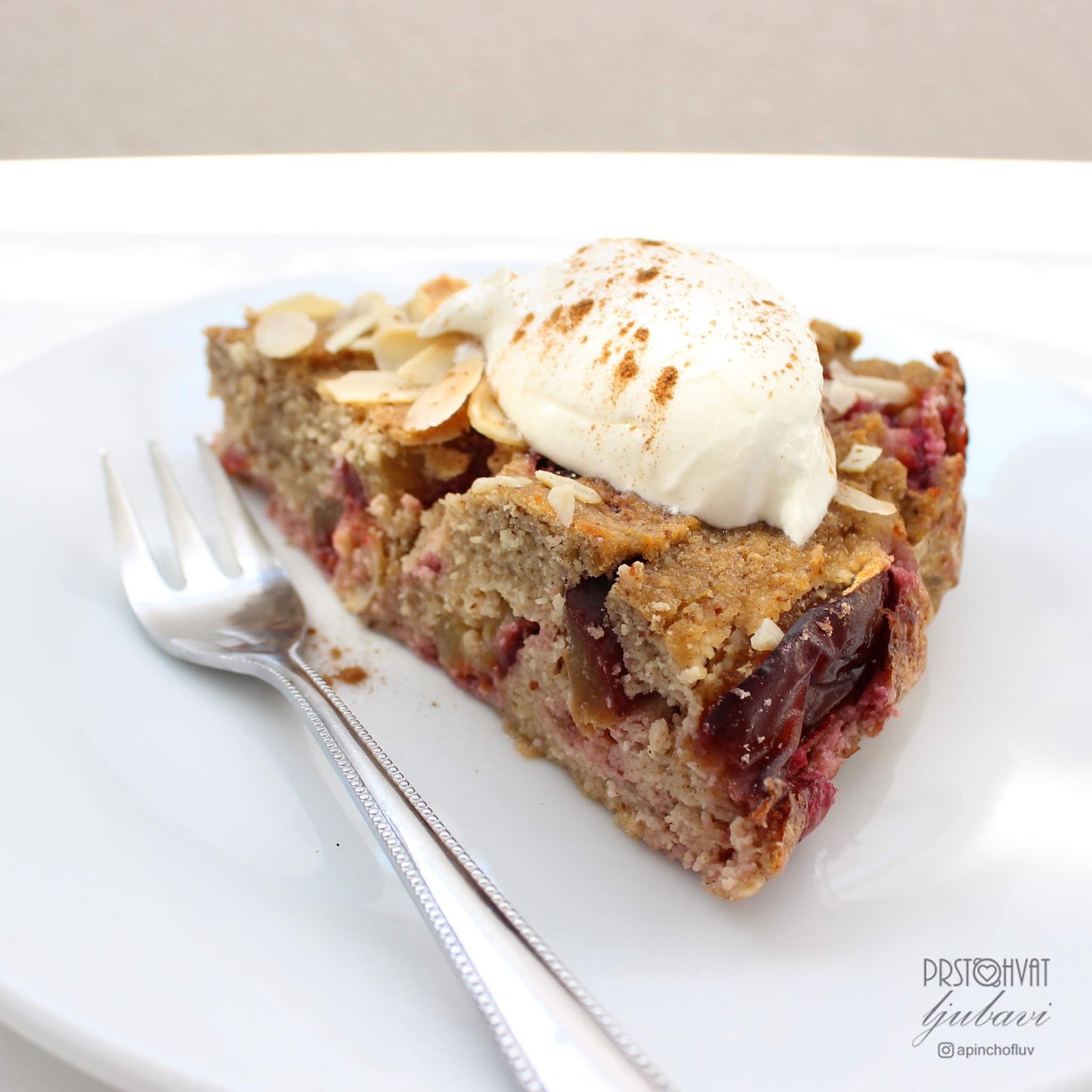 Easy GlutenFree Plum Cake = Kolač od šljiva bez glutena