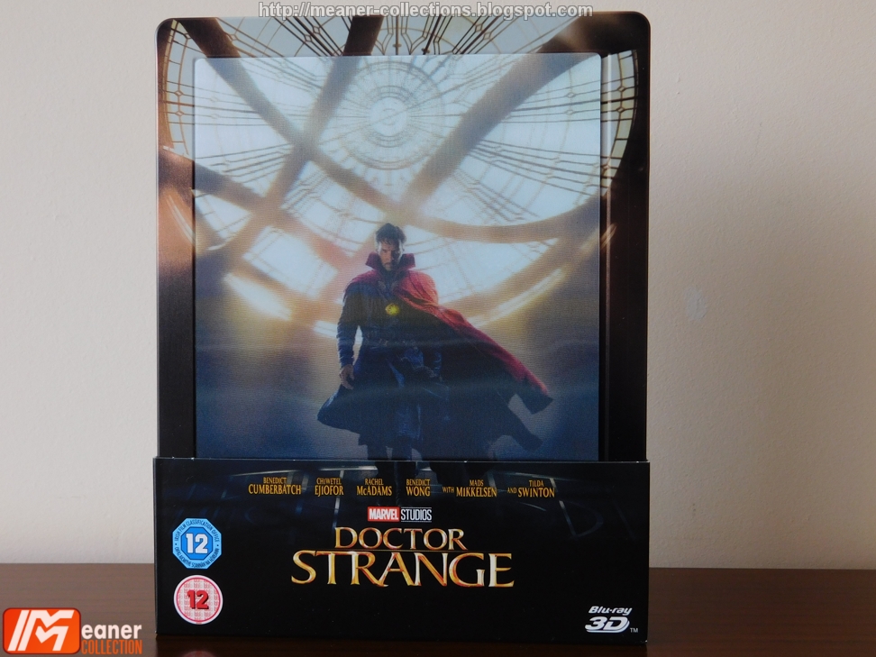Doctor Strange 3d Zavvi Exclusive Lenticular Edition Blu Ray Steelbook Uk Meaner Collections
