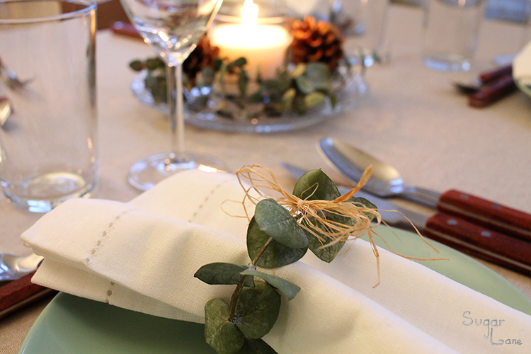 DIY Decor Eucalyptus Napkin Ring SUGAR LANE