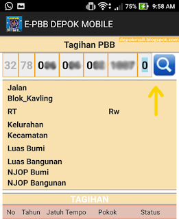 Cek SPPT PBB Depok Online Bayar Pajak Online Depok