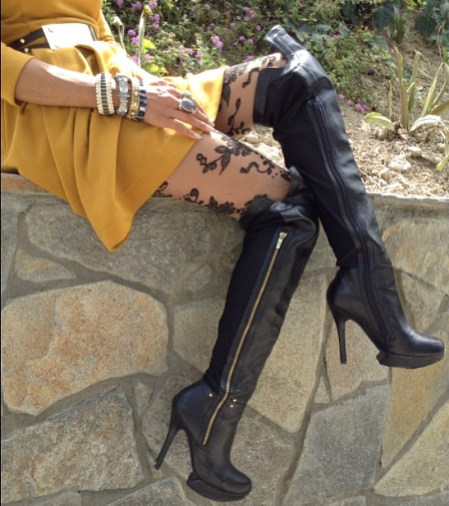 THE APPRECIATION OF BOOTED NEWS WOMEN BLOG : JEANNIE MAI WEARS OVER THE ...