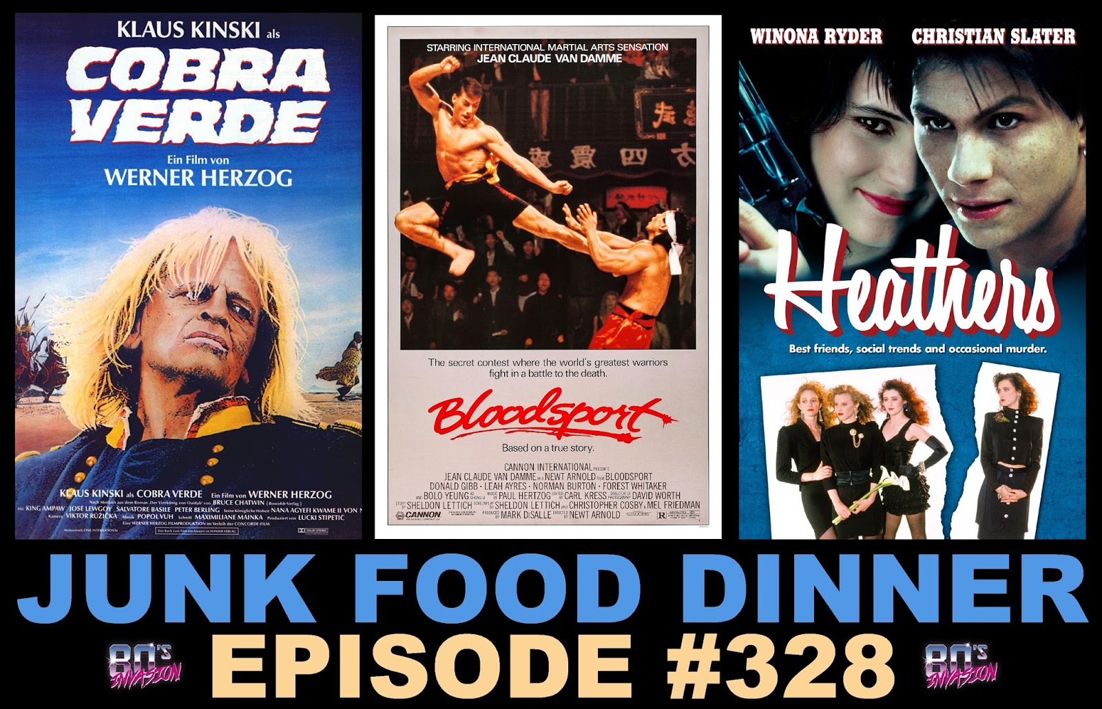 JFD328 Cobra Verde, Bloodsport, Heathers