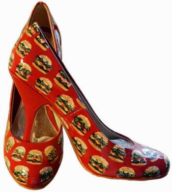 chaussures à talons hamburger