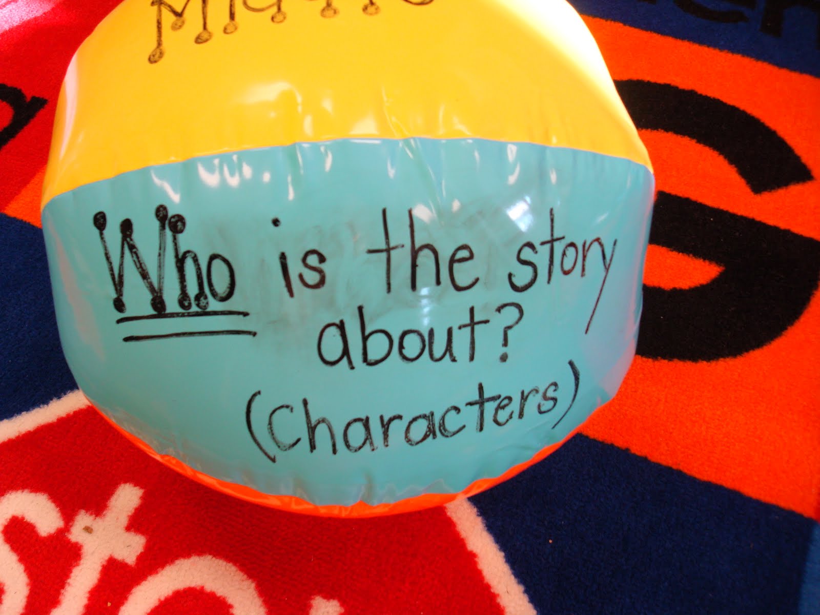 Mrs. Newberry's Nook Beach Ball Reading Comprehension