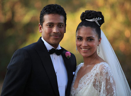Lara Dutta-Mahesh Bhupathi wedding Pics