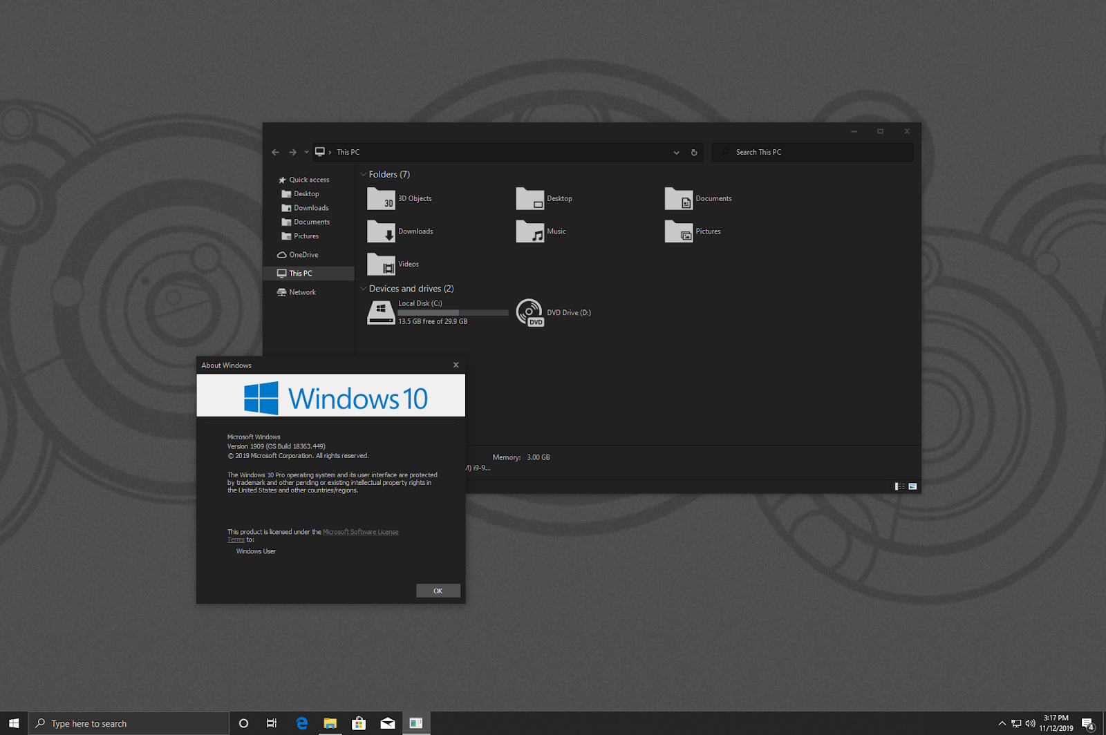 Https mp3dark cc. Dark Theme for Windows. Windows 10 Dark Theme. Windows Theme Patcher. Ultra UX Theme Patcher пуск.