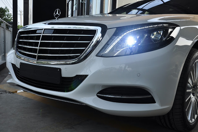 Hệ thống đèn LED Mercedes S500 L 4MATIC Hệ thống đèn LED Mercedes S500 L 4MATIC thiết kế lịch lãm, hiện đại