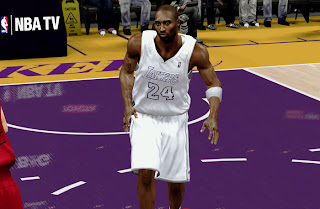 NBA 2K13 L.A. Lakers Christmas Uniform Patch