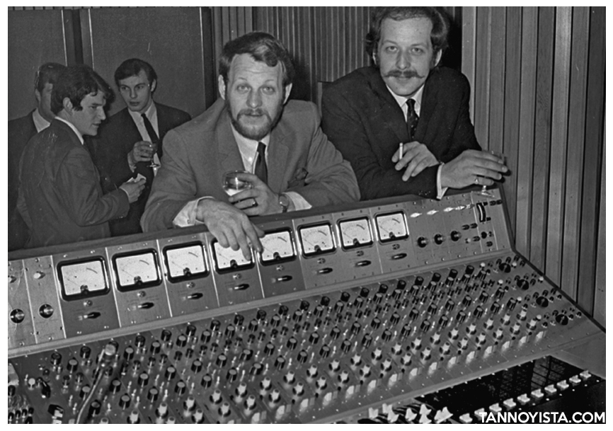 Norman Sheffield at the opening of Trident Studios