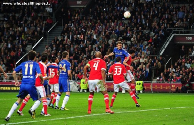 ivanovic goal vs benfica