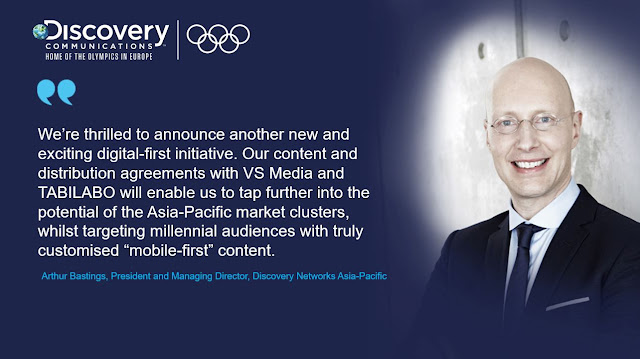 DISCOVERY ANNOUNCES TWO NEW DIGITAL PARTNERSHIPS IN ASIA DISCOVERY ANNOUNCES TWO NEW DIGITAL PARTNERSHIPS IN ASIA