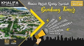 Perumahan syariah Khalifa Village di bandung timur RUmah Syariah di Bandung timur