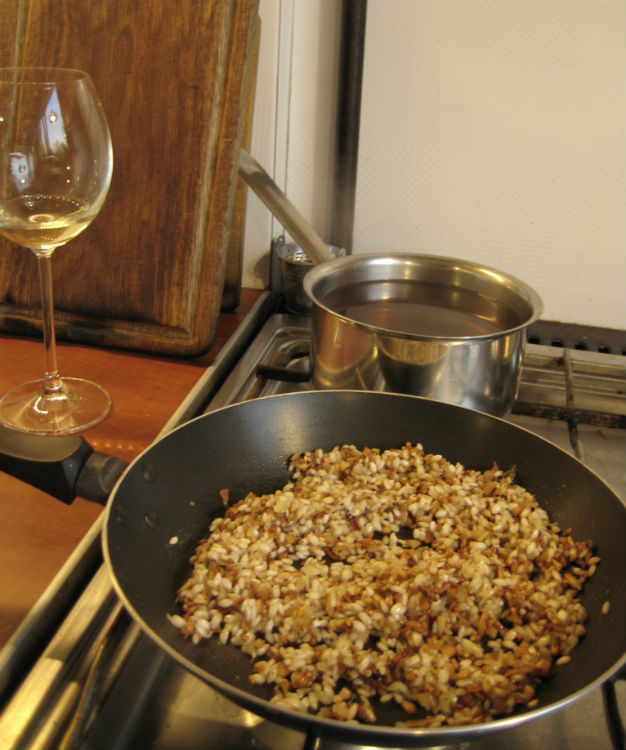 Kitchen Witchcraft Risotto Research Results, Part 2 The Process