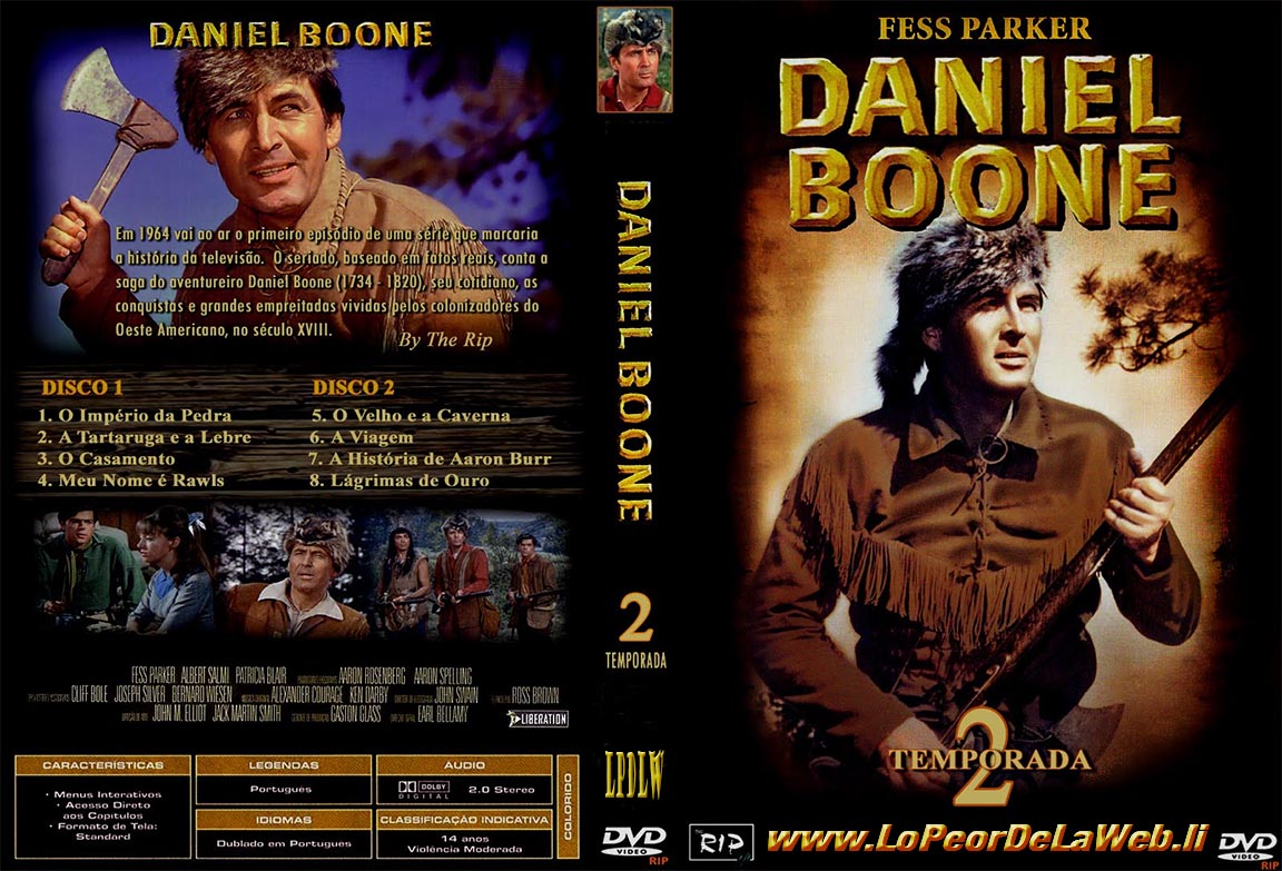Daniel Boone - Temp. 2 Episodios 04 a 06 (Latino)