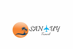 Contoh Desain Logo "Santuy Travel"