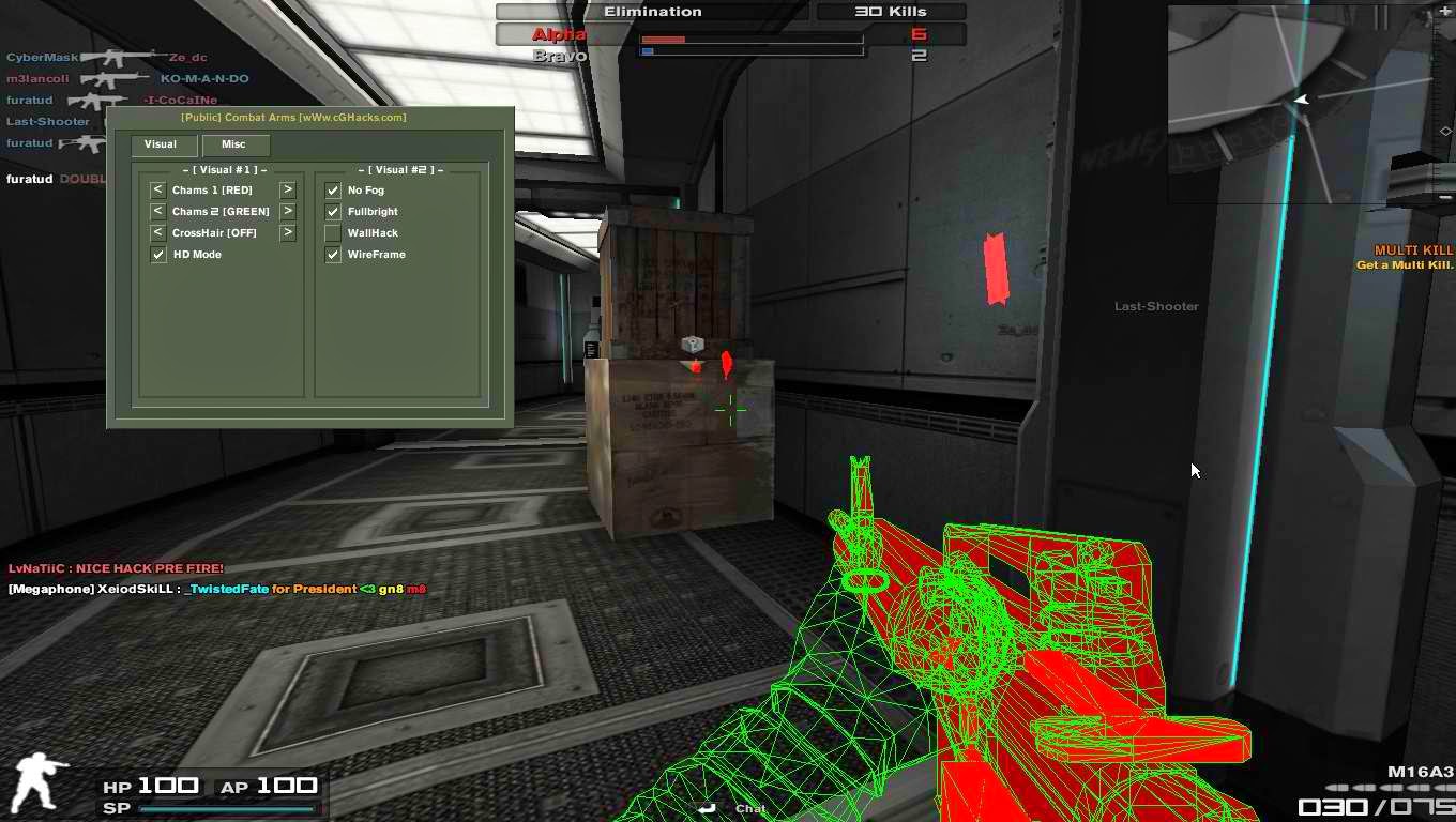 combat arms chams