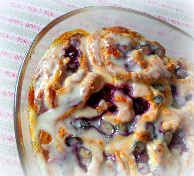 Lemon & Blueberry Sweet Rolls