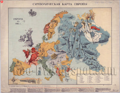 Символическая карта Европы