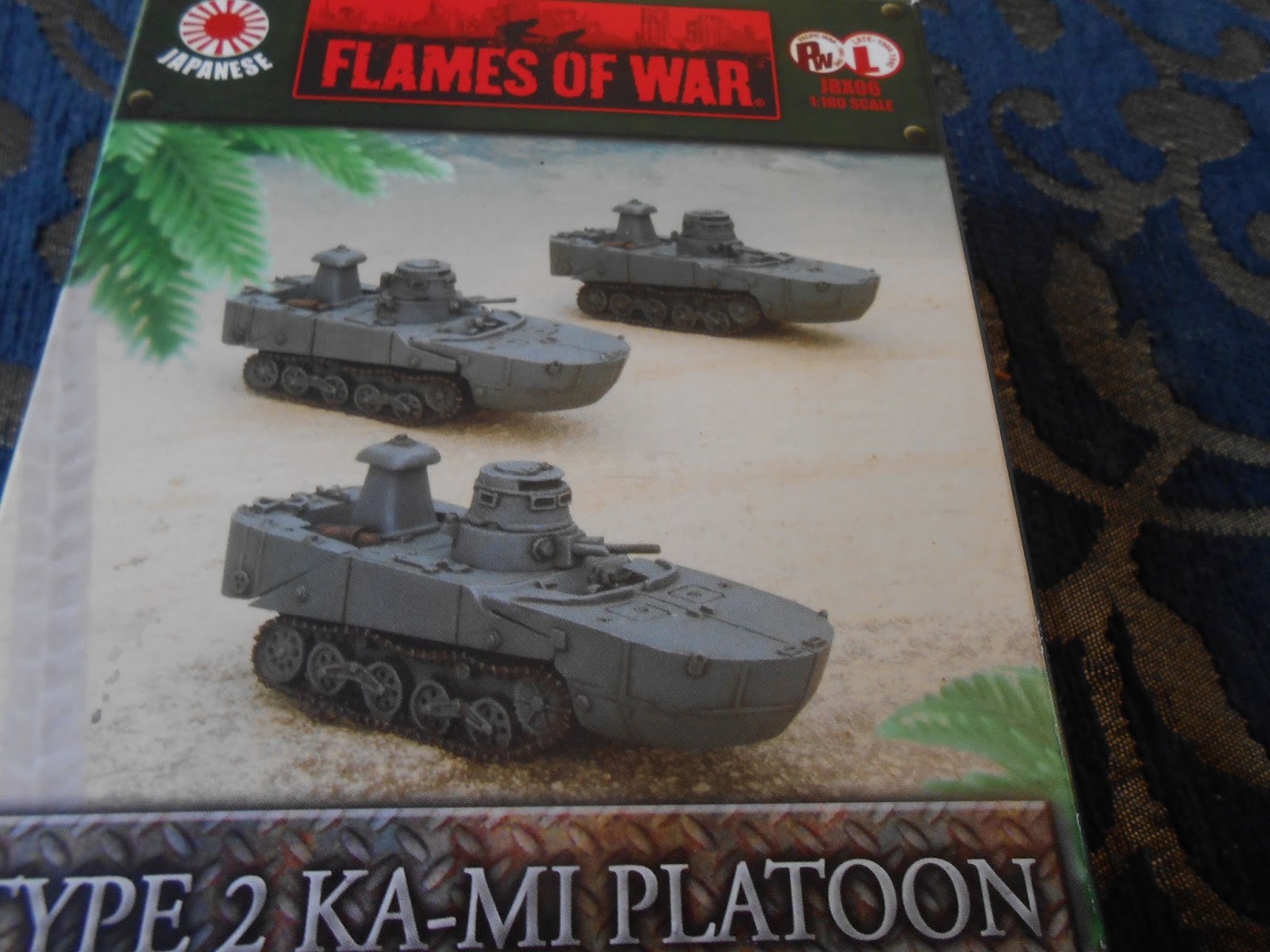 Flames of War Japanese Type 2 Ka Mi Platoon JBX06 Brand New 