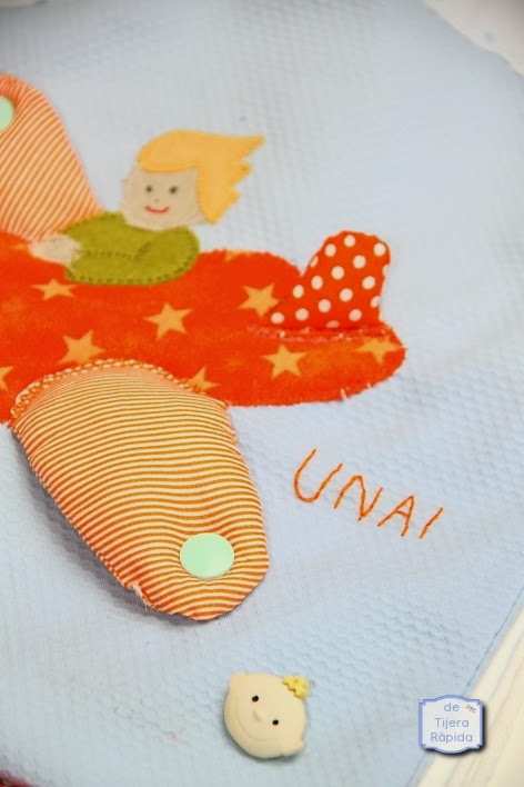 Mochila para guarderia avión